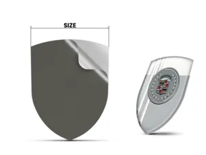Cadillac Logosticker Premium Hochwertig Robust Gedruckt